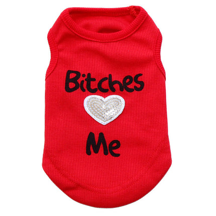 Love Me Shirt for Frenchies - Red / L - Frenchie Complex Shop