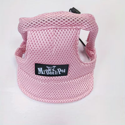 Breathable Outdoor French Bulldog Cap