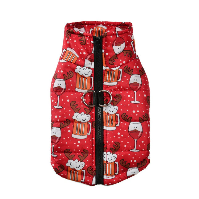 Christmas French Bulldog Outfit Vest - 1 / XS - Frenchie Complex Shop
