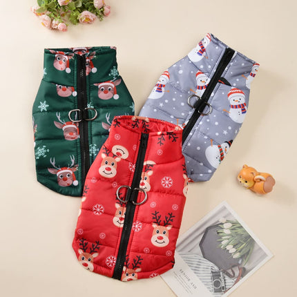 Christmas French Bulldog Outfit Vest - 1 / XS - Frenchie Complex Shop