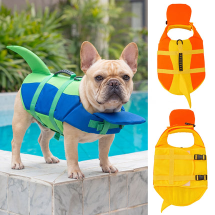 Cute Shark Frenchie Life Swimming Vest