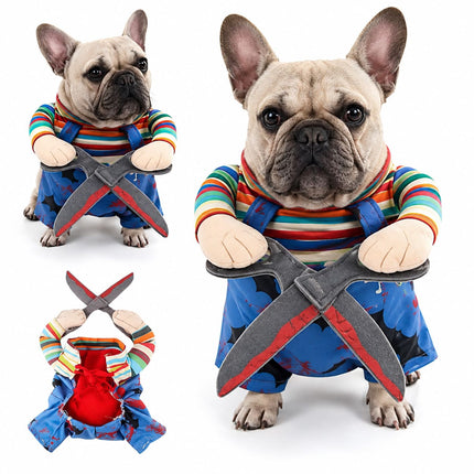 French Bulldog Gardener Costume