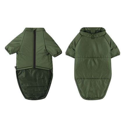 French Bulldog Jacket Coat - Green / XL - Frenchie Complex Shop