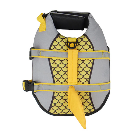 French Bulldog Life Swimming Jacket - XS / Yellow - Frenchie Complex Shop