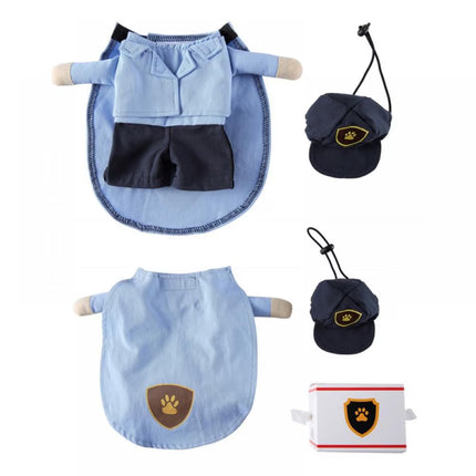 French Bulldog Mail Carrier Costume