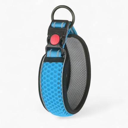 French Bulldog Reflective Collar - Sky blue / XS - Frenchie Complex Shop