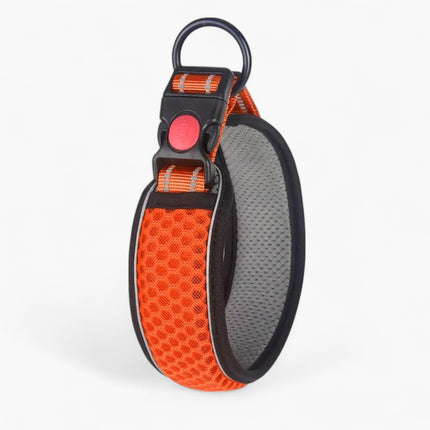 French Bulldog Reflective Collar - Orange / XS - Frenchie Complex Shop