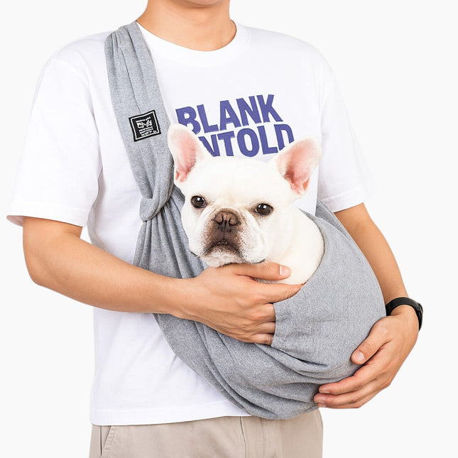 French Bulldog Sling Carrier Bag - Gray - Frenchie Complex Shop