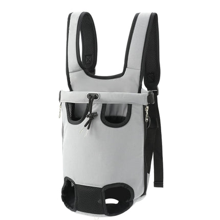 French Bulldog Backpack - Denim Gray