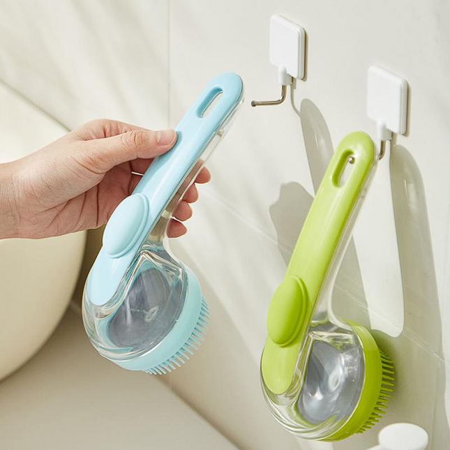 French Bulldog Bathing Brush - Blue - Frenchie Complex Shop
