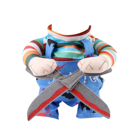 New Product Pet Halloween Scissors-Hand Funny Costume Cat With Scissors Funny Outfit Standing Transformation Costume