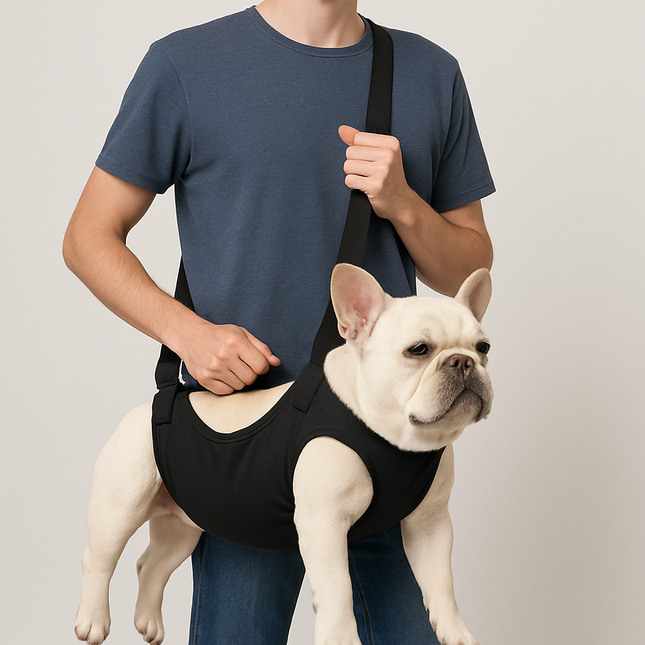 Frenchie Lift Support Carrier – Support for Hip Knee and Joint Recovery