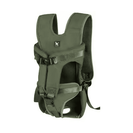 Front French Bulldog Backpack Carrier - Green / S - Frenchie Complex Shop