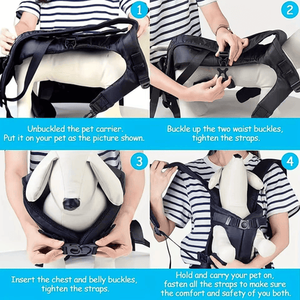 Front French Bulldog Backpack Carrier