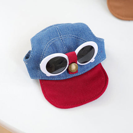 Funny Sunglasses French Bulldog Cap