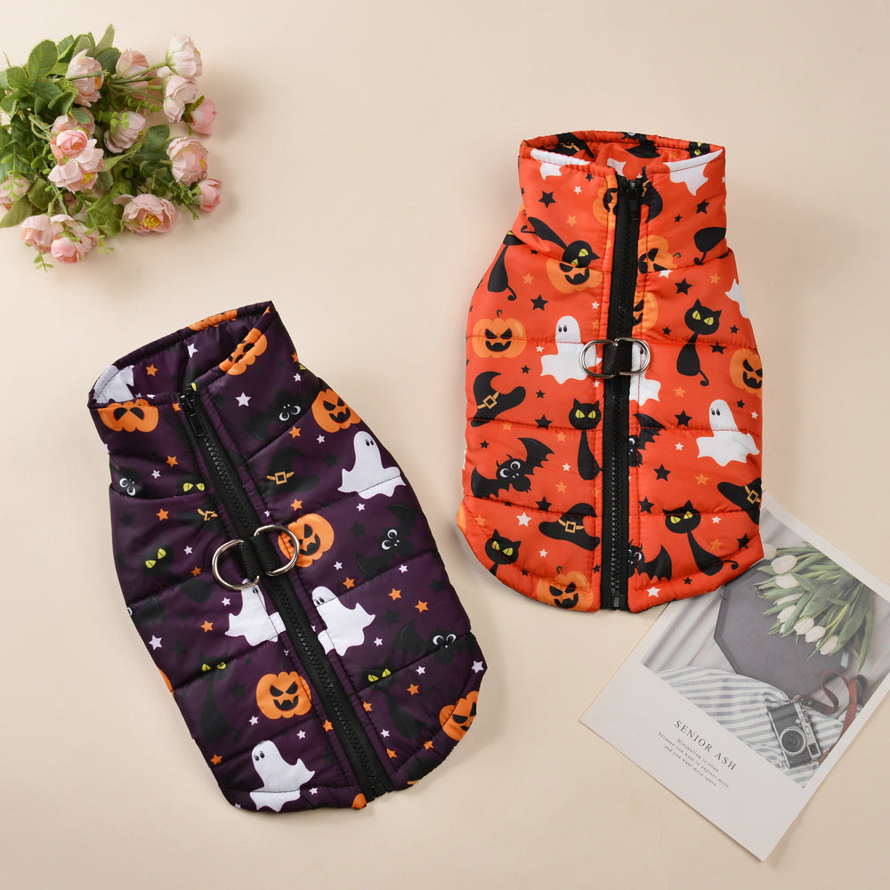 Halloween French Bulldog Jacket Vest - 1 / S - Frenchie Complex Shop
