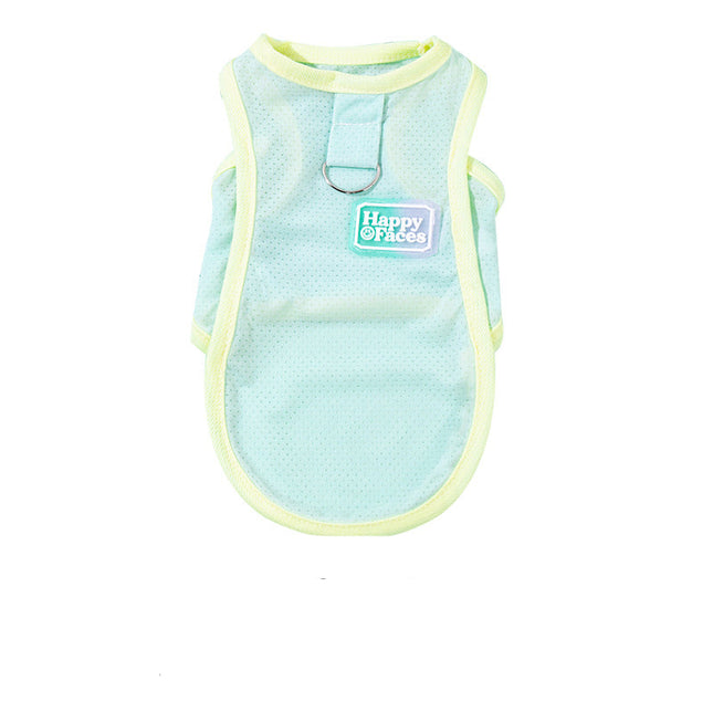 Happy Faces™ French Bulldog Cooling Vest - Green / XS - Frenchie Complex Shop