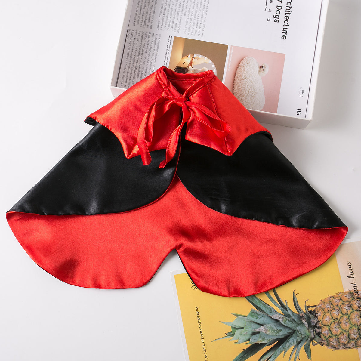 French Bulldog Vampire Cloak Costume - 1 / Universal size - Frenchie Complex Shop