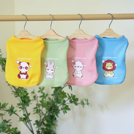 Print Breathable French Bulldog Shirt - Yellow panda / XS - Frenchie Complex Shop