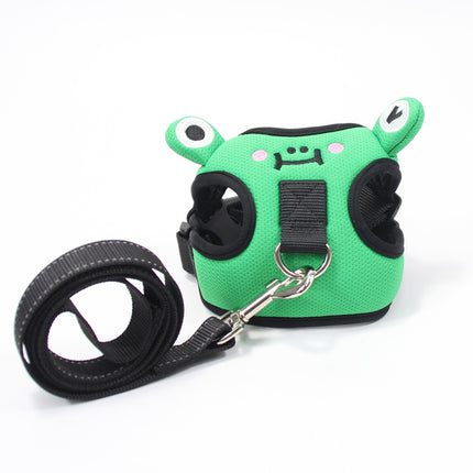 No-Pull Frog Harness for French Bulldogs - Green / XS - Frenchie Complex Shop