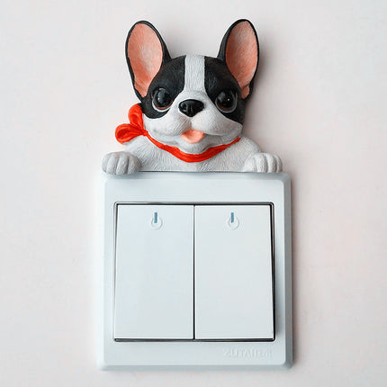 French Bulldog Decorative Wall Sticker - White - Frenchie Complex Shop