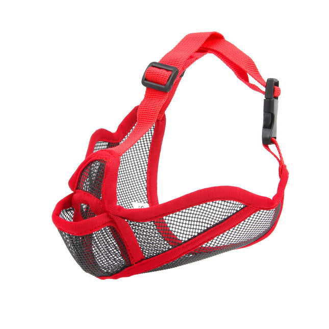 ComfortFit™ French Bulldog Muzzle - Red / XXS - Frenchie Complex Shop