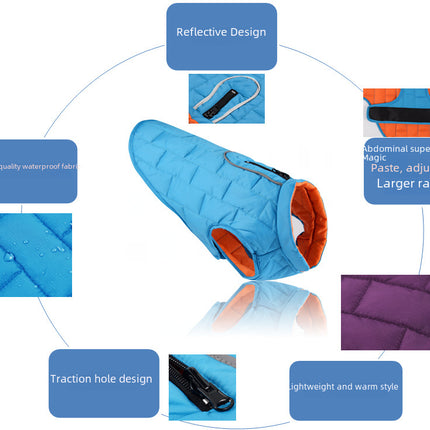 Reversible Jacket for French Bulldog - Frenchie Complex Shop