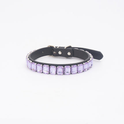 Luxury French Bulldog Collars - Purple / L - Frenchie Complex Shop