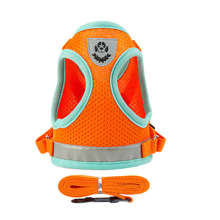 French Bulldog Harness Vest & Leash Set - Green / XS - Frenchie Complex Shop