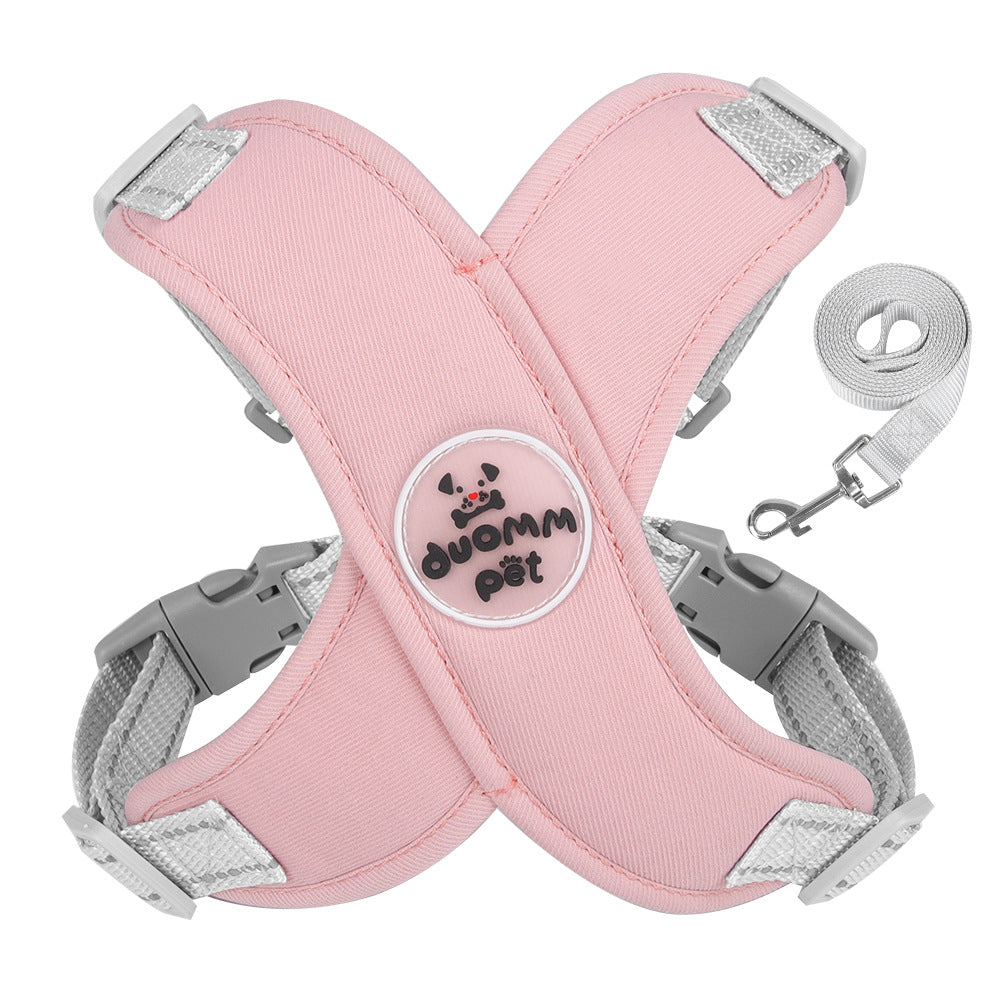 Ultra French Bulldog Harnesses - Pink / S - Frenchie Complex Shop