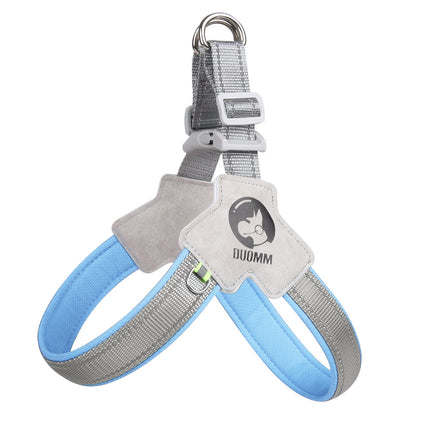 New French Bulldog Harnesses - Blue / S - Frenchie Complex Shop