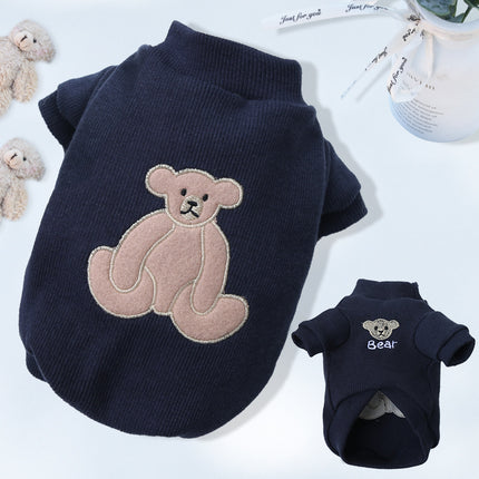 Bear French Bulldog Sweaters - Black / S - Frenchie Complex Shop