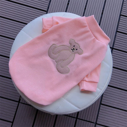 Bear French Bulldog Sweaters - Pink / S - Frenchie Complex Shop