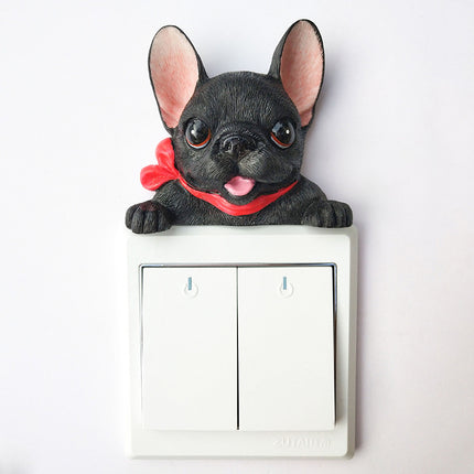French Bulldog Decorative Wall Sticker - Black - Frenchie Complex Shop