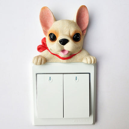 French Bulldog Decorative Wall Sticker - Cream - Frenchie Complex Shop