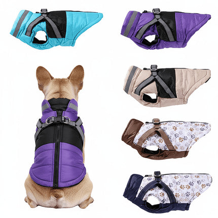 Outdoor French Bulldog Vest - Purple / XS - Frenchie Complex Shop
