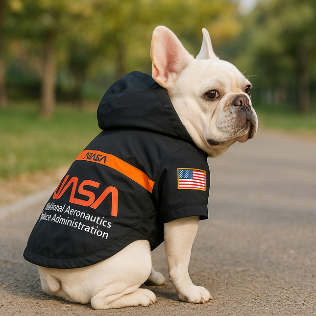 Puppy Aeronautics Dog Reflective Jacket - Black / S - Frenchie Complex Shop