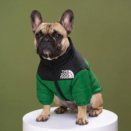 The Dog Fans Jacket - Classic Edition - Green / S - Frenchie Complex Shop