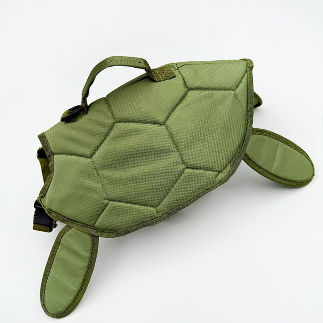 TurtleSwim Dog Life Jacket - Green / S - Frenchie Complex Shop