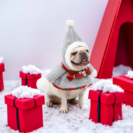 French Bulldog Snowman Christmas Costume - Frenchie Complex Shop