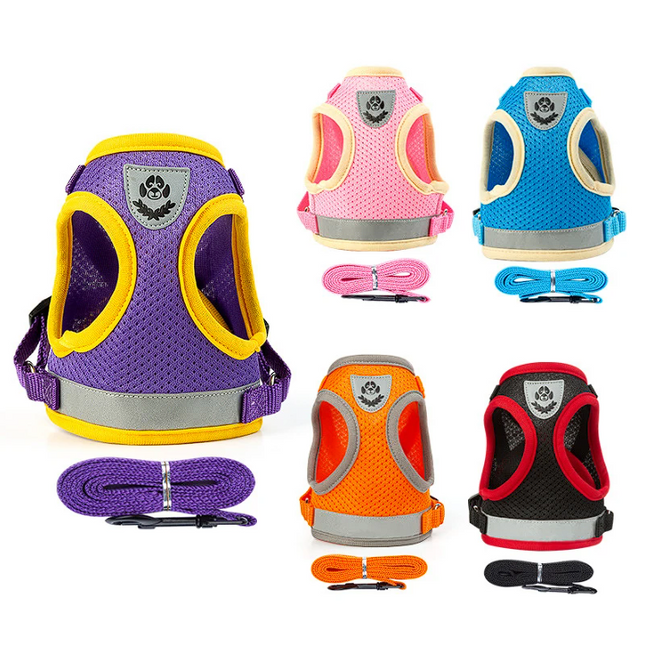 French Bulldog Harness Vest & Leash Set - Frenchie Complex Shop