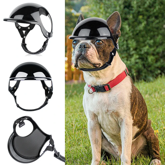 frenchy motorcycle helmets French Bulldog Protection Helmet