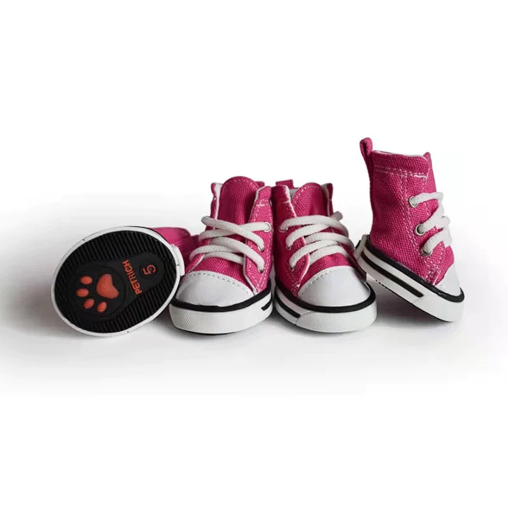 Stars French Bulldog Shoes - XL / Pink - Frenchie Complex Shop