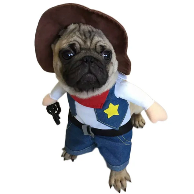 Im a Cowboy - Frenchie Halloween Costume - S - Frenchie Complex Shop