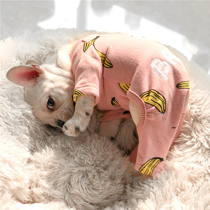 Banana French Bulldog Pajama - Frenchie Complex Shop