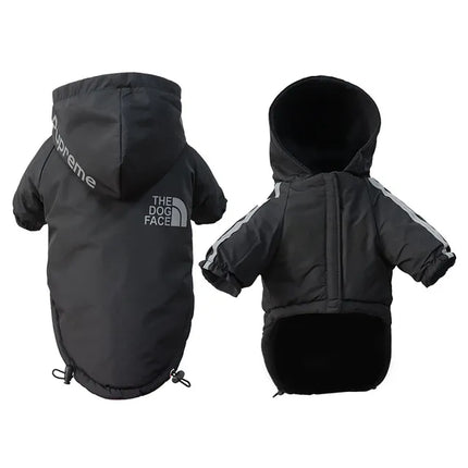 Pupreme Waterproof French Bulldog Jacket - S / Black - Frenchie Complex Shop