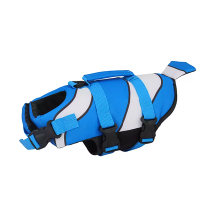 Fish French Bulldog Life Jacket - Blue / XS - Frenchie Complex Shop