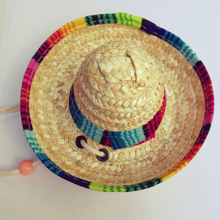 Straw French Bulldog Hat - Frenchie Complex Shop