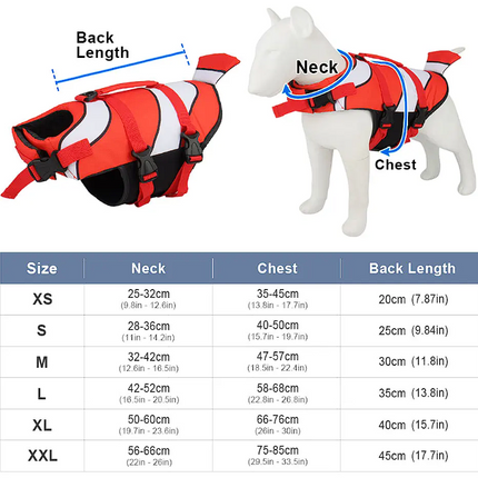 Fish French Bulldog Life Jacket - Green / XS - Frenchie Complex Shop