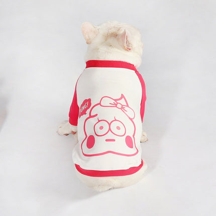 Printed Cartoon Sweater - Frenchie Complex Shop